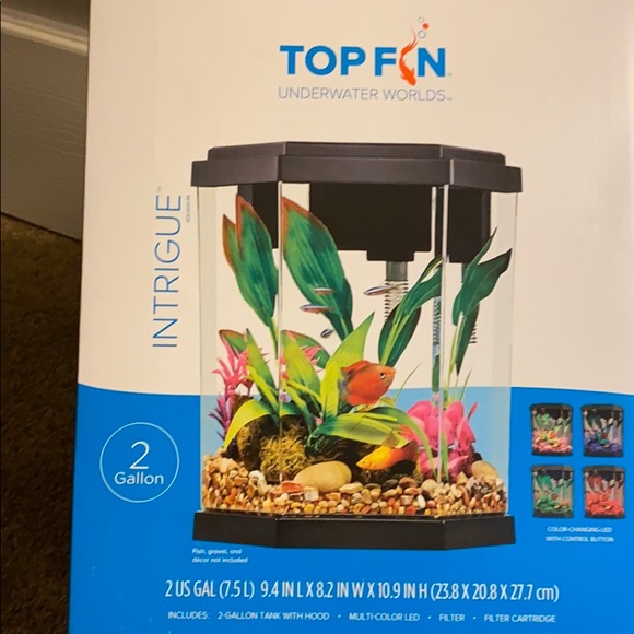 Top Fin 2 Gallon Aquarium Befabmakina Com